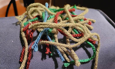 yarn strands